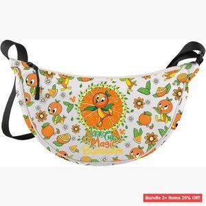 Canvas Crossbody Bag with Water-Resistant Design and Multiple Pockets